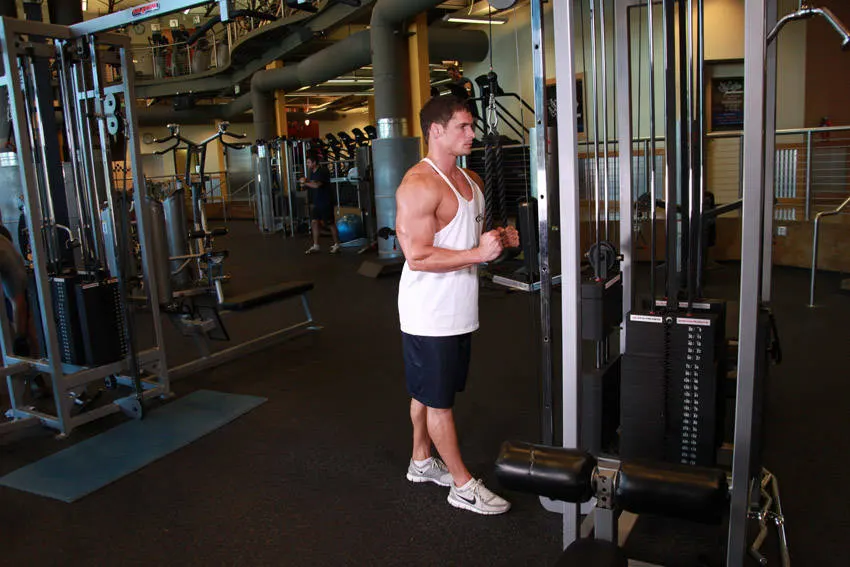 Triceps Pushdown - Rope Attachment exercise