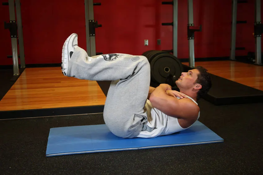 Tuck Crunch — end position