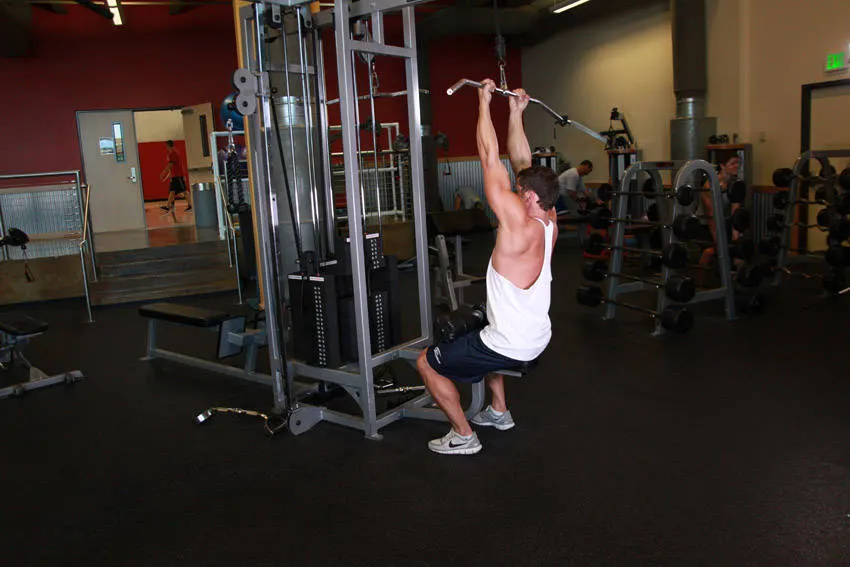 Underhand Cable Pulldowns exercise