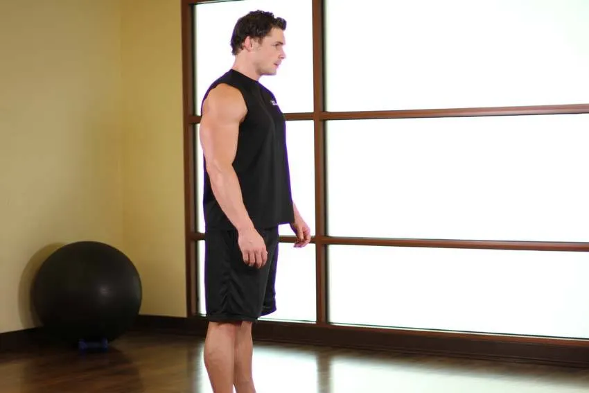 Upper Back Stretch exercise