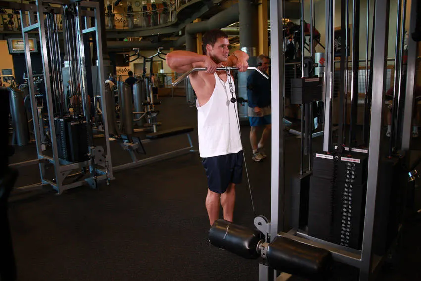 Upright Cable Row exercise
