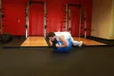 Weighted Ball Hyperextension exercise