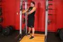 Weighted Sissy Squat exercise