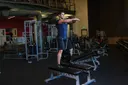 Weighted Squat exercise