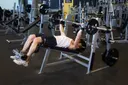 Wide-Grip Decline Barbell Bench Press exercise