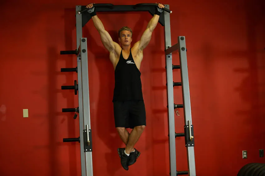 Wide-Grip Rear Pull-Up exercise