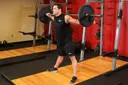 Wide Stance Barbell Squat exercise