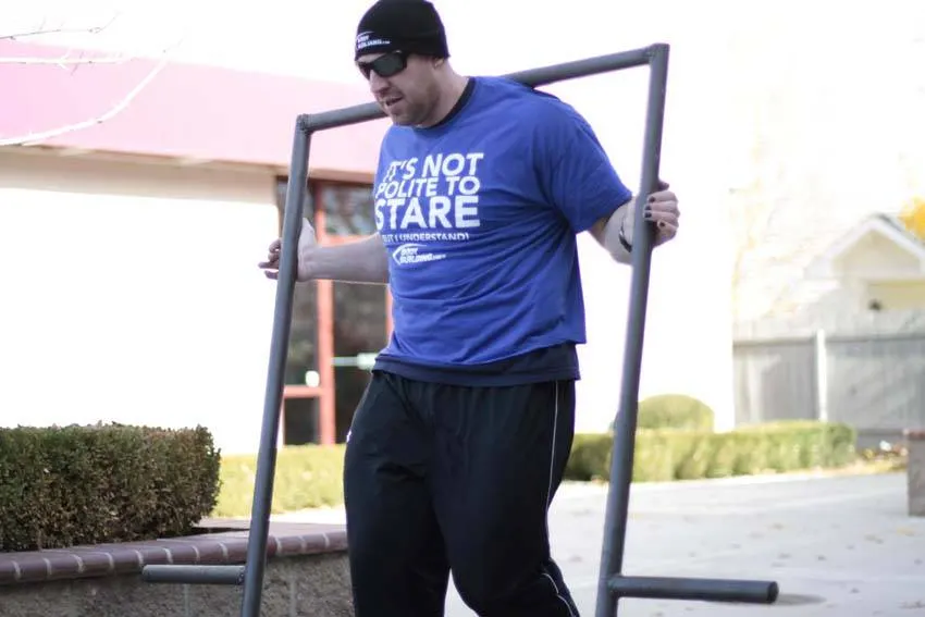 Yoke Walk — end position